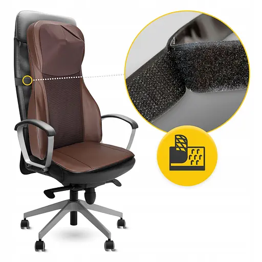 Массажная накидка 4FIZJO Ultra многофункциональная, с подогревом Brown (P-5905973404105) - фото 2