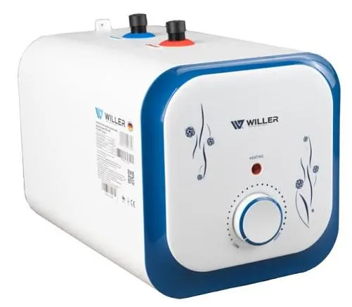 Водонагреватель Willer PU10RF Cubus White/Blue 1500W 10л - фото 4