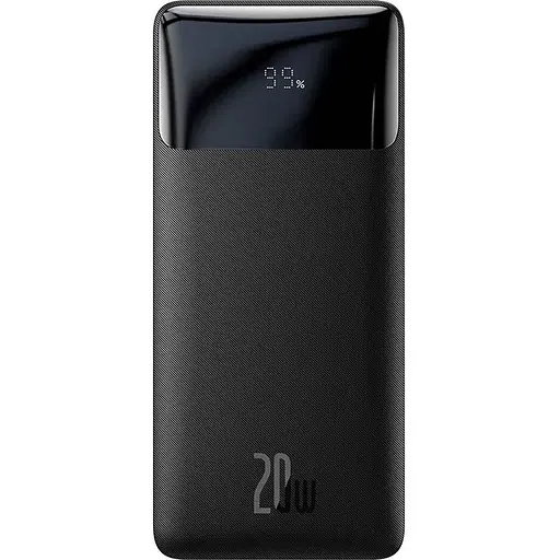 Зовнішній акумулятор Baseus Bipow Overseas 20W 10000mAh Black (PPBD050301) [79289]