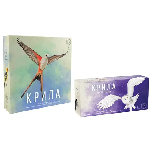 Настільна гра Ігромаг Крила з доповненням Птахи Європи (укр.) (STM910+1.1) - фото 1