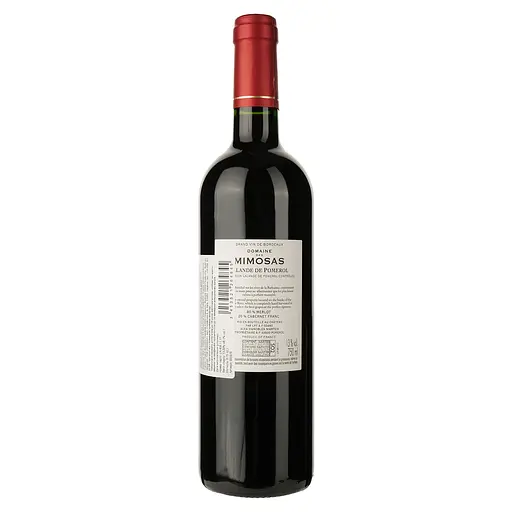 Вино Domaine Des Mimosas Lalande de Pomerol 2017 червоне сухе 0.75 л - фото 2