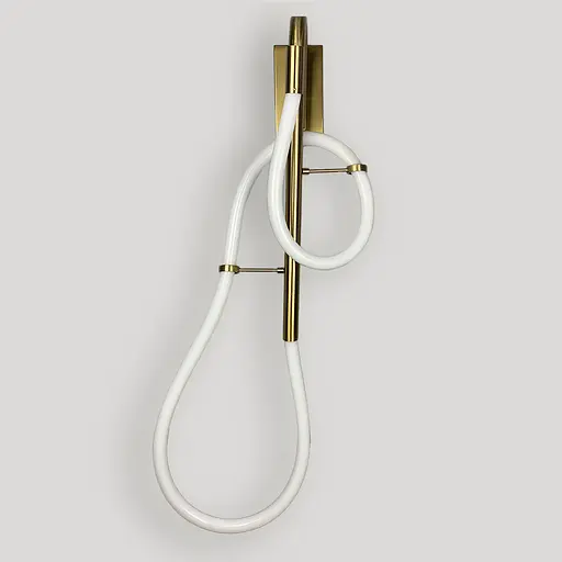 Золоте бра з гнучким неоном Line F WB 6/850 AB - фото 9