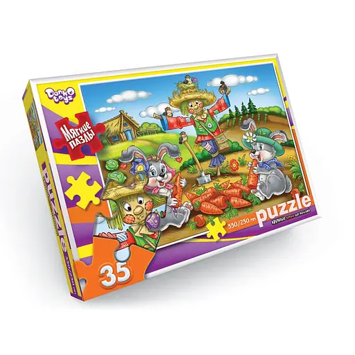 Мякі пазли Пугало S35-10-09, 35 елементів