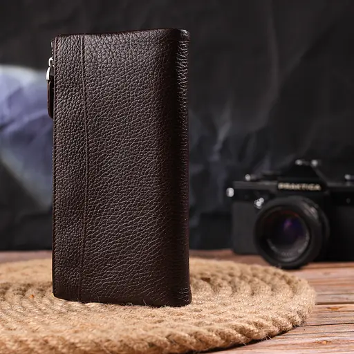 Кожаный женский кошелек Canpellini 19х9.5х1.5 см acs0025140 - фото 8