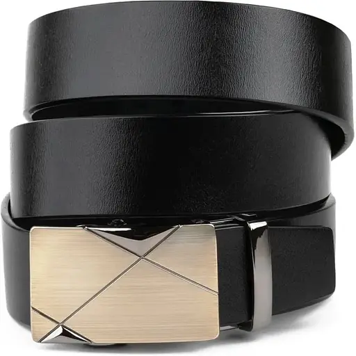 Ремінь шкіряний Vintage чоловічий 115х3,3 см acs0014814 - фото 1