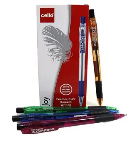 Ручка Cello Original Joy, автоматическая, синяя, 0.8 мм, 12 шт.