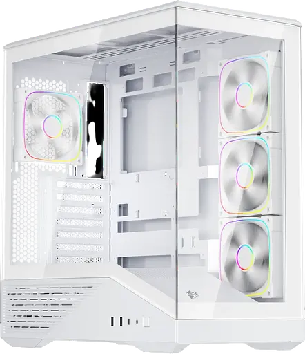 Корпус 1stPlayer GM7 ARGB White (GM7-WH-3FN7R-W-1FN7-W) - фото 1