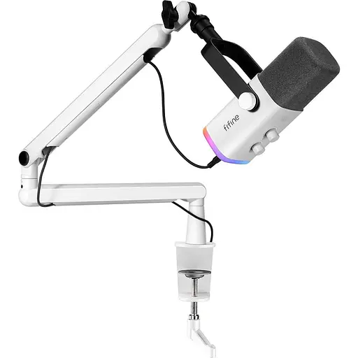 Мікрофон Fifine TAM8W USB White (TAM8W) - фото 1