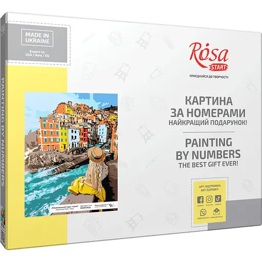 Картина за номерами Rosa Start Національний парк. Італія 35x45 см в коробці - фото 2
