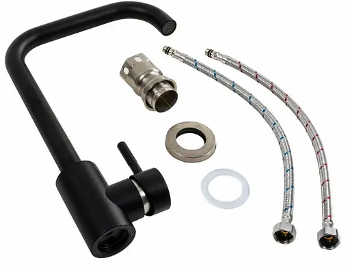 Змішувач для кухні Platinum NS02B (3008B) Чорний (SP000039884) - фото 2