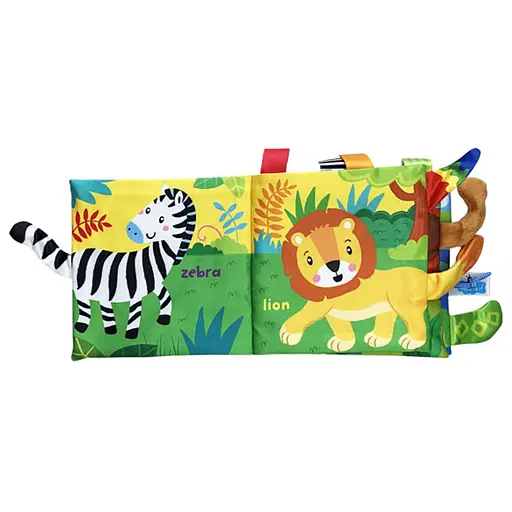 Интерактивная развивающая книжка "Джунгли" MGZ-1219 - фото 2