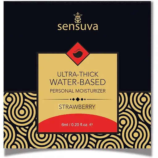 Пробник Sensuva - Ultra-Thick Water-Based Strawberry (6 мл)