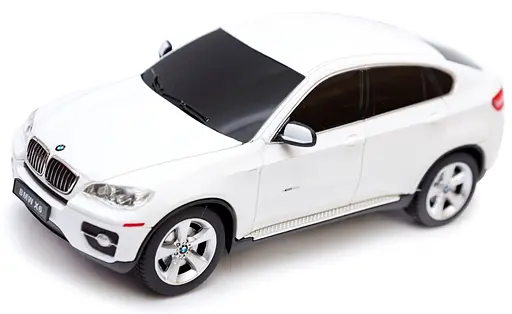 Машинка на управлінні BMW X6 1:24 Rastar 31700 білий