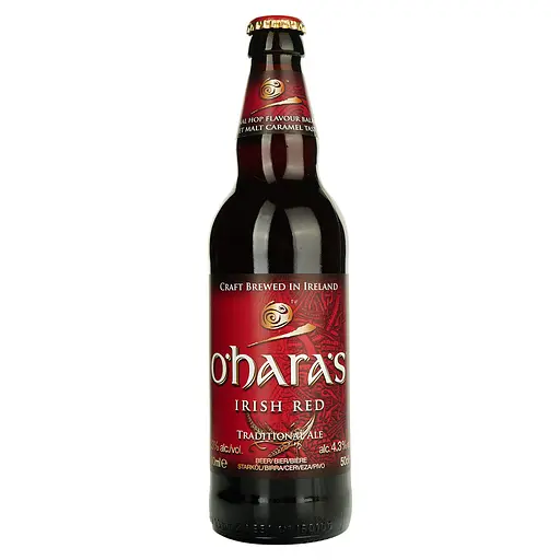 Пиво O'Hara's Irish Red Ale фильтрованное полутемное 4.3% 0.5 л