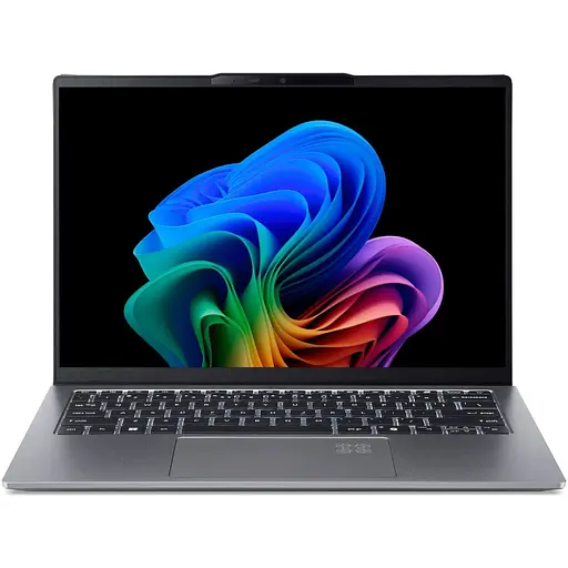 Ноутбук Acer Swift Go 14 AI OLED SFG14-64-R686 з процесором AMD Ryzen™AI 7 350 pana la 5.0GHz, 14'', WUXGA, OLED, 32GB LPDDR5X RAM, 1TB SSD, AMD Radeon™ 86