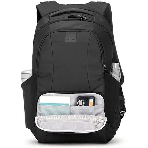 Рюкзак антивор Pacsafe Metrosafe LS450 25 л backpack черный (30435100) - фото 4