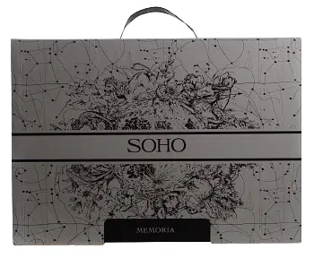 Комплект постільної білизни Євро Memoria 200х230 см Mono Pink SOHO pbe0050653 - фото 2