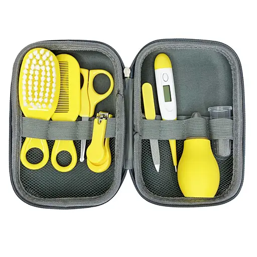 Дитячий гігієнічний набір Mega Zayka MGZ-0718(Yellow) у футлярі - фото 1