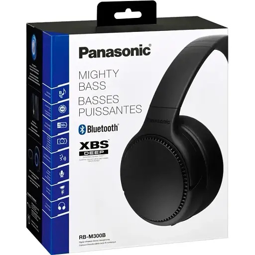 Гарнітура Panasonic RB-M300BGE-K (6609567) - фото 3