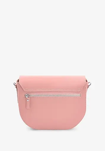 Жіноча шкіряна сумка Ruby L рожева - фото 5