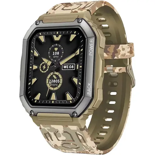 Смарт-часы Gelius Pro GP-SW007 Tactical Navy Bluetooth call IP68 Military - фото 1
