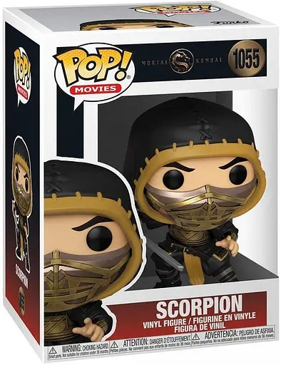 Фігурка Funko Pop Mortal Kombat X Scorpion фанко Скорпіон 1055 10 см MK S 1055 - фото 2