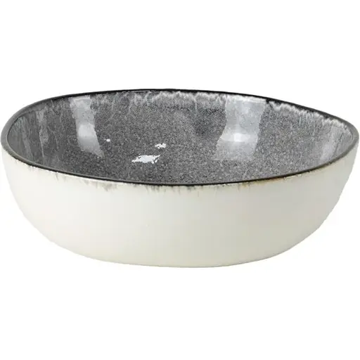 Тарілка глибока Ardesto Daiano 21 см сіра (AR1721DG) - фото 1