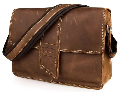 Чоловіча шкіряна сумка Vintage 30,5х22х7,5 см sum0012440 - фото 1