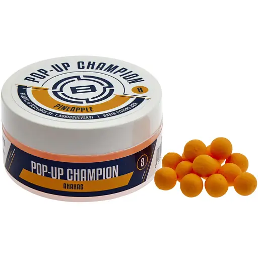 Бойли Brain Champion Pop-Up Pineapple (ананас) 10 mm 34 g