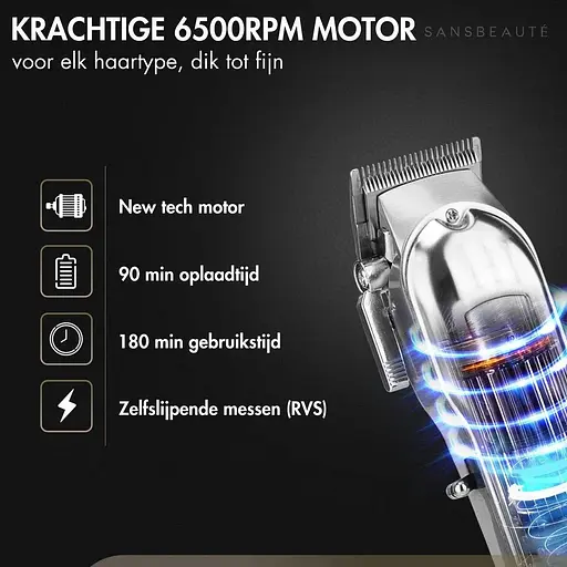 Професійний бездротовий триммер Sansbeaute Cheveux Hair - фото 3