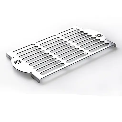 Решетка для гриля и барбекю Сила из нержавеющей стали толщина 3 мм 360х250 мм