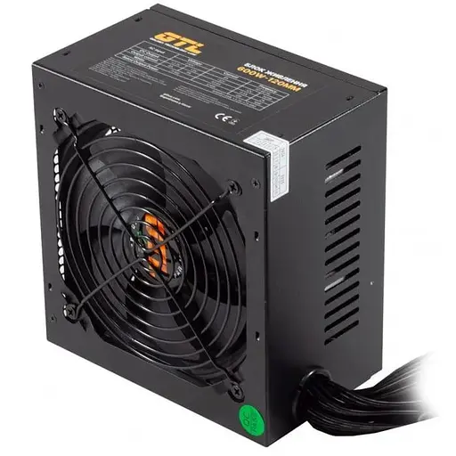 Блок живлення GTL 600W Gaming Star Black 80 Plus (GTLGS600BK) - фото 3
