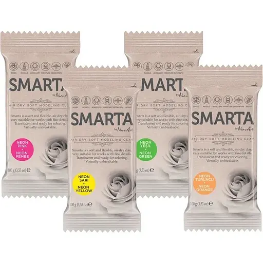 Пластика самозастигаюча Smarta Неонова 100 г - фото 1