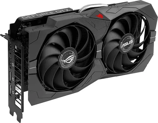 Видеокарта ASUS GTX 1660 6Gb Super ROG Strix Gaming (ROG-STRIX-GTX1660S-6G-GAMING) (GDDR6, 192 bit, PCI-E 3.0 x16) Б/у - фото 4