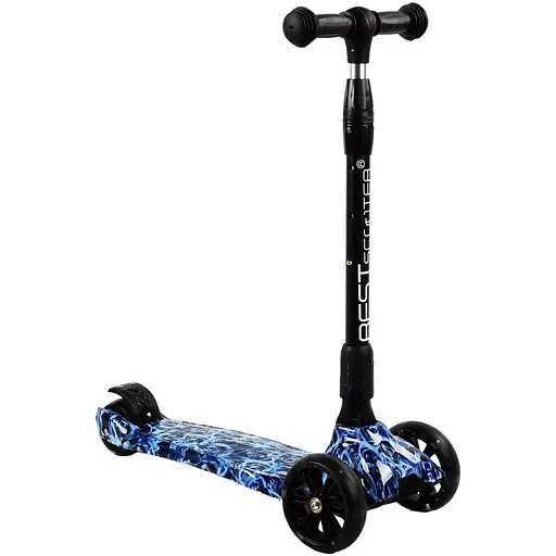 Самокат Best Scooter 62х16х29 см Різнобарвний 000231616