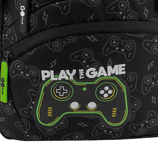 Рюкзак GoPack Education 175M-7 Never Give Up Черно-зеленый (GO26-175M-7) - фото 15