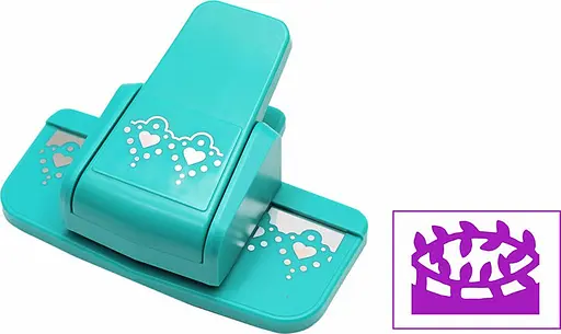 Бордюрный дырокол Орнамент №5 5,7см - фото 1