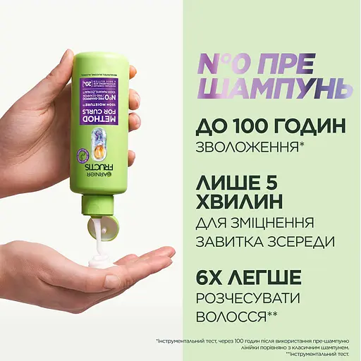 Пре-шампунь Garnier Fructis Hydra Curls для зволоження хвилястого та кучерявого волосся 200 мл - фото 4