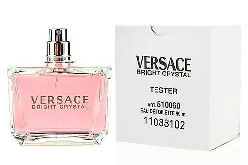 Оригінал Versace Bright Crystal 90 мл ТЕСТЕР БЕ КРИШКИ туалетна вода - фото 1