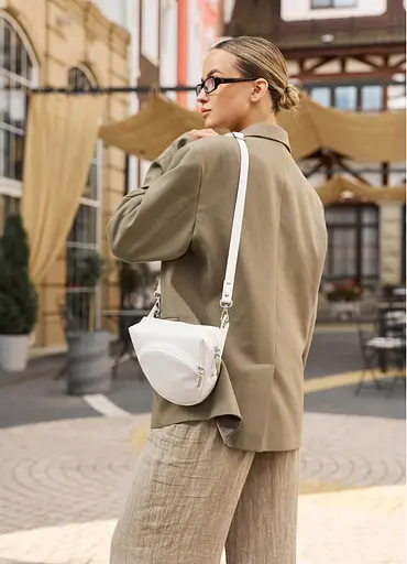 Сумка женская Sambag Sofi белая 20 х 18 х 5 см (88193008) - фото 3