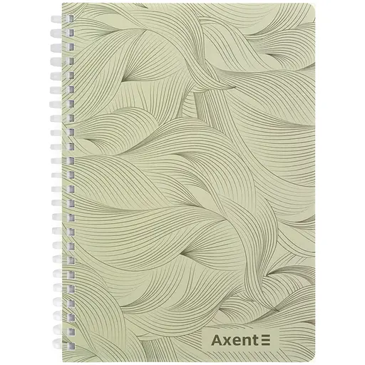 Блокнот Axent на спирали А5 в клетку 80 листов зеленый (8472-1-A) - фото 2