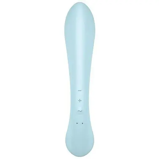 Вібратор-кролик Satisfyer Triple Oh Pink Blue - фото 3
