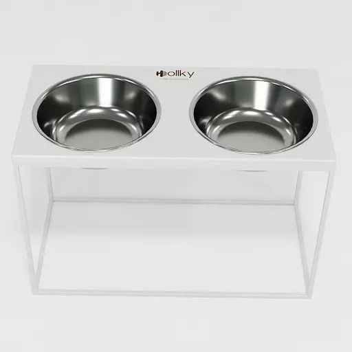 Hollky Base XXL40 — миски на підставці для дуже великих собак (2 × 2,8 л) - фото 3