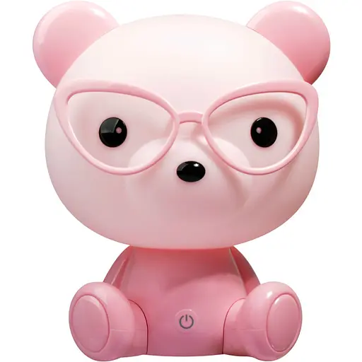 Лампа-ночник детская Мишка в очках 20 см