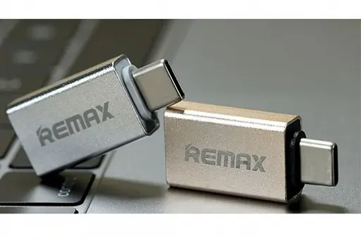 Адаптер Type C-USB 3.0 Remax RA-Otg1 Otg золотий - фото 5