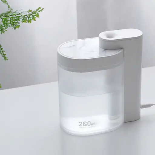 Портативний зволожувач повітря Xiaomi Sothing Geometry Desktop Humidifier (DSHJ-H-002) White - фото 2