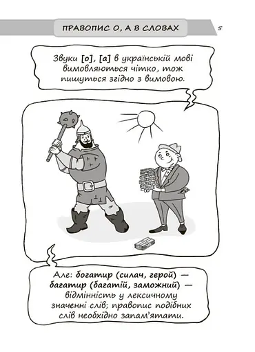 Новий український правопис в ілюстраціях. Правила - швидко та легко. - фото 6