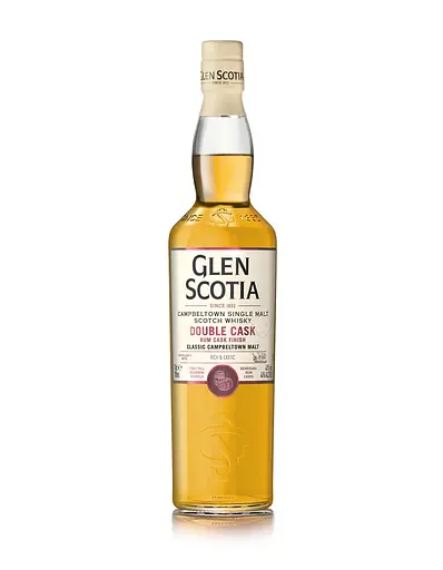 Виски Glen Scotia Double Cask Rum Finish Single Malt Scotch Whisky 46% 0.7 л в подарочной упаковке - фото 2