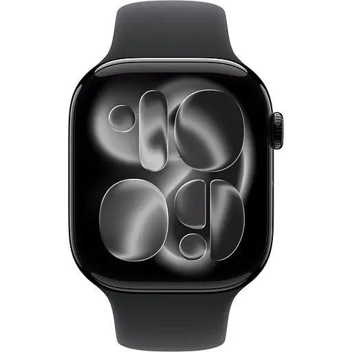Смарт-годинник Apple Watch Series 11 GPS 46 мм Jet Black Aluminum Case with Black Sport Band M/L MEUX4 (145285) - фото 2