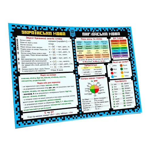 Коврик подсказка учебный А3 2 класс 129049 - фото 4